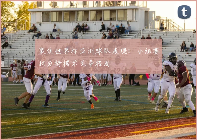 聚焦世界杯亚洲球队表现：小组赛积分榜揭示竞争格局