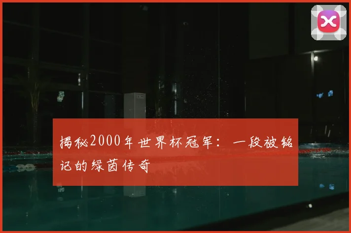 揭秘2000年世界杯冠军：一段被铭记的绿茵传奇